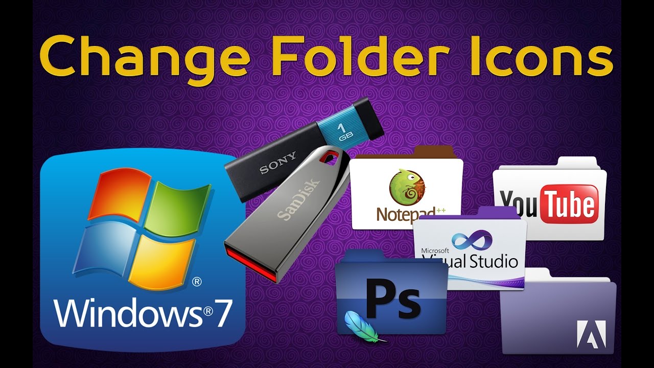 how to change folder icon